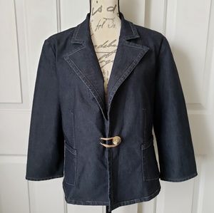 Liz Claiborne Denim Blazer